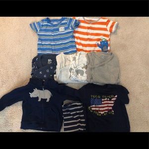 Baby boy clothes bundle (9-months)